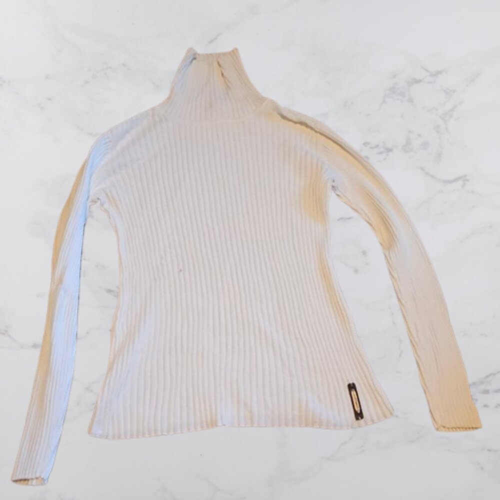 RuffHewn White Turtleneck Sweater - Lightly Used Condition